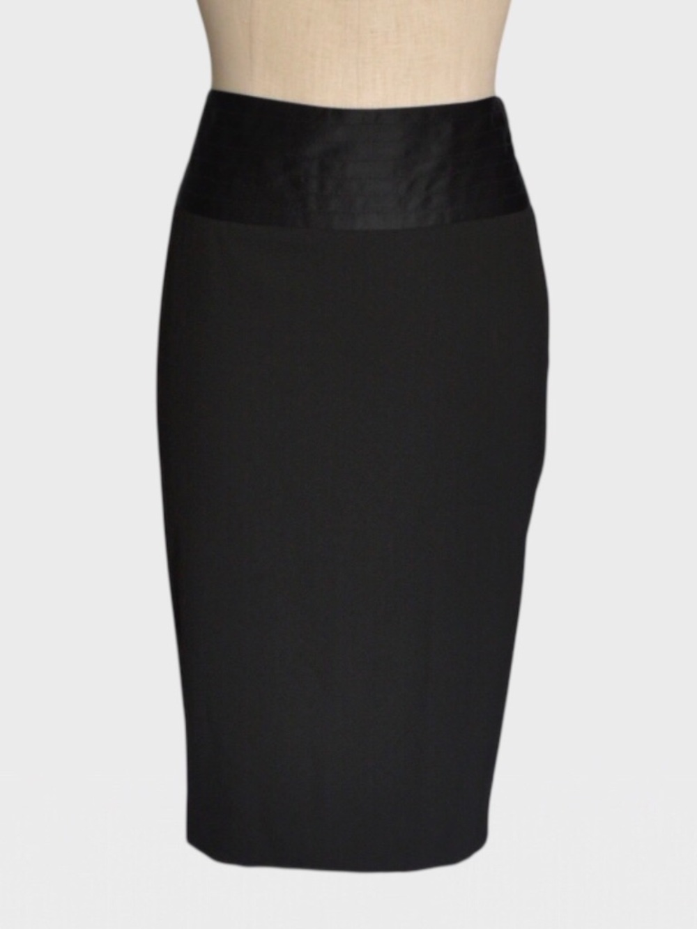 Old Navy Satin Waist Pencil Skirt
